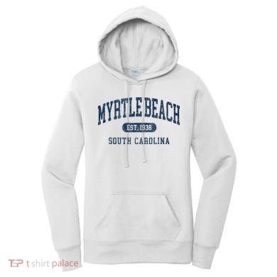 Myrtle Beach South Carolina Established Souvenir Women's Hoodie