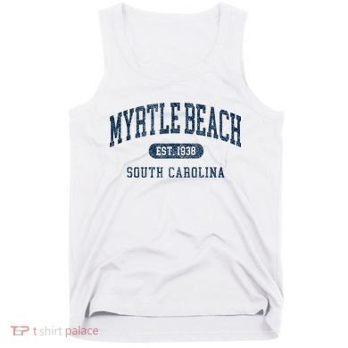 Myrtle Beach South Carolina Established Souvenir Tank Top