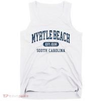 Myrtle Beach South Carolina Established Souvenir Tank Top thumb 0
