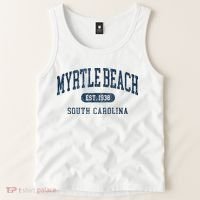 Myrtle Beach South Carolina Established Souvenir Tank Top thumb 2