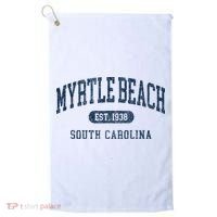 Myrtle Beach South Carolina Established Souvenir Golf Towel thumb 0