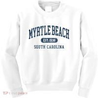 Myrtle Beach South Carolina Established Souvenir Kids Sweatshirt thumb 0