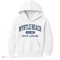 Myrtle Beach South Carolina Established Souvenir Kids Hoodie thumb 0