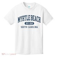 Myrtle Beach South Carolina Established Souvenir Kids T-Shirt thumb 0