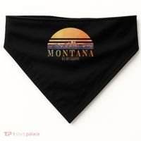 Montana Big Sky Country USA-Made Doggie Bandana thumb 0