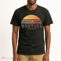 Montana Big Sky Country Tall T-Shirt thumb 2