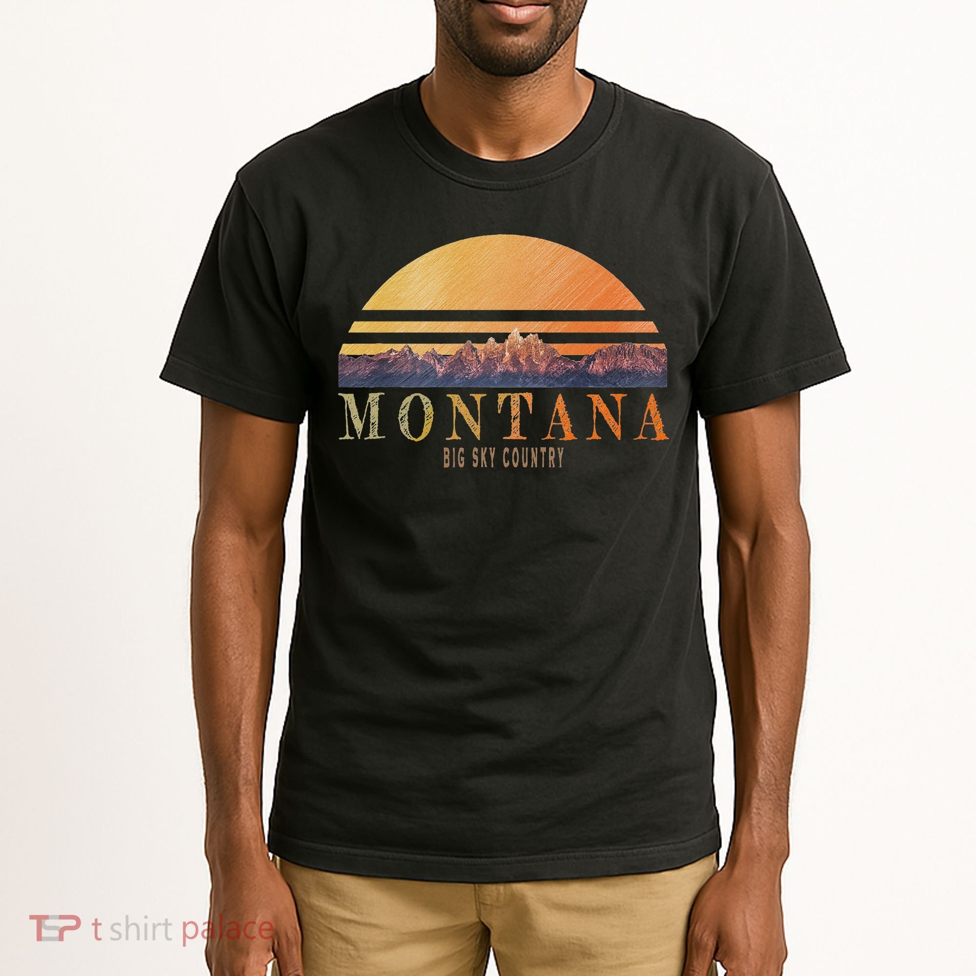Montana Big Sky Country Tall T-Shirt