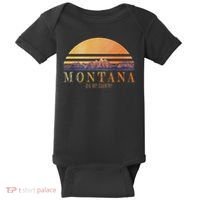 Montana Big Sky Country Baby Bodysuit thumb 0