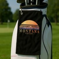 Montana Big Sky Country Golf Towel thumb 2