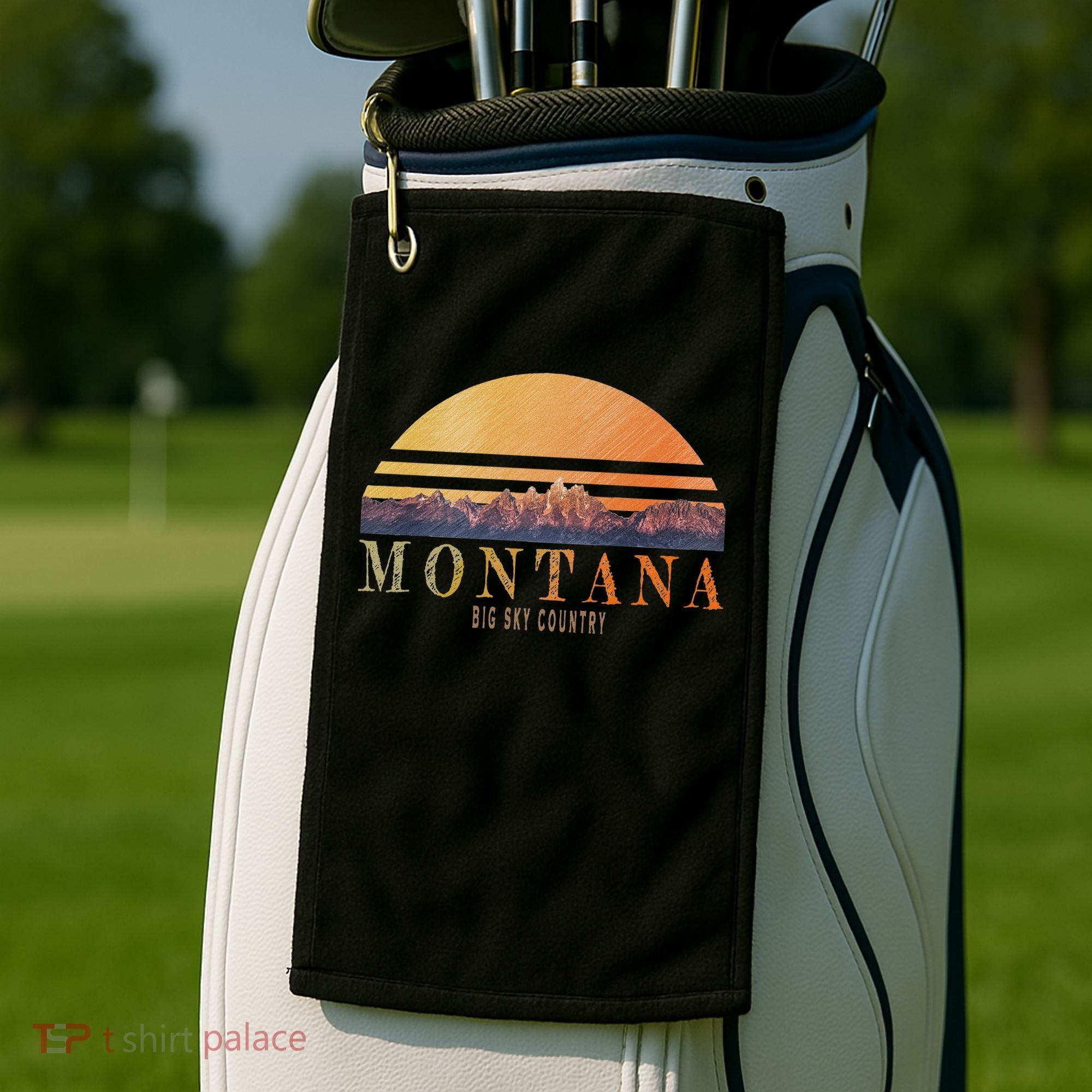 Montana Big Sky Country Golf Towel