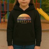 Montana Big Sky Country Kids Hoodie thumb 3