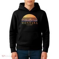 Montana Big Sky Country Kids Hoodie thumb 4