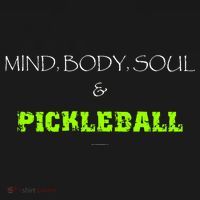 Mind Body Soul Pickleball Ornament thumb 1