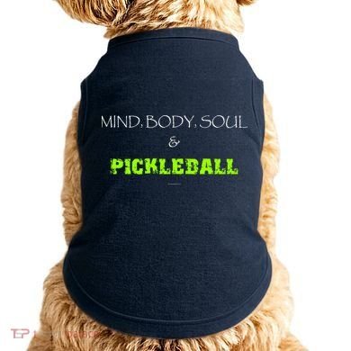 Mind Body Soul Pickleball Doggie Tank