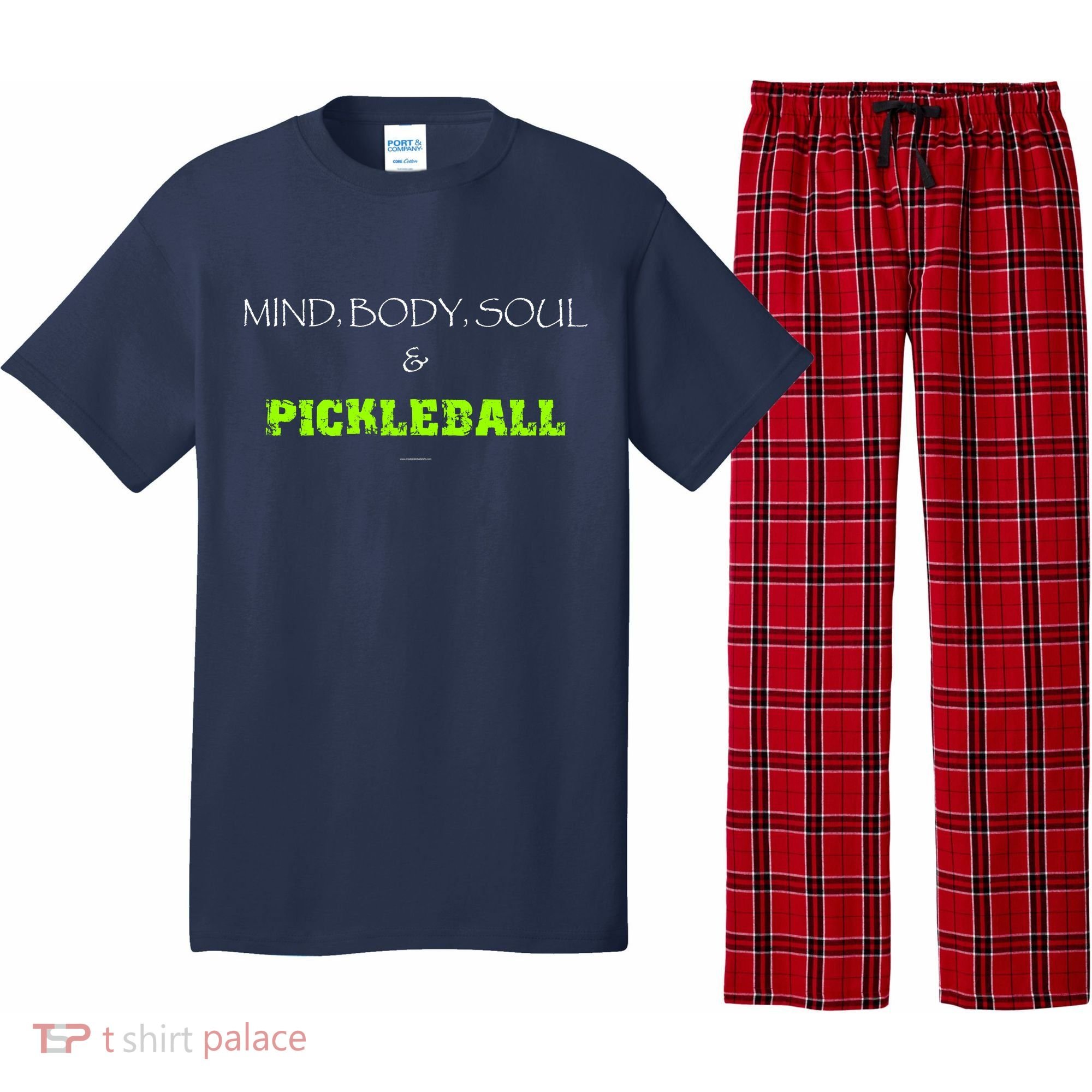 Mind Body Soul Pickleball Pajama Set