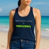 Mind Body Soul Pickleball Women's Tank Top thumb 2