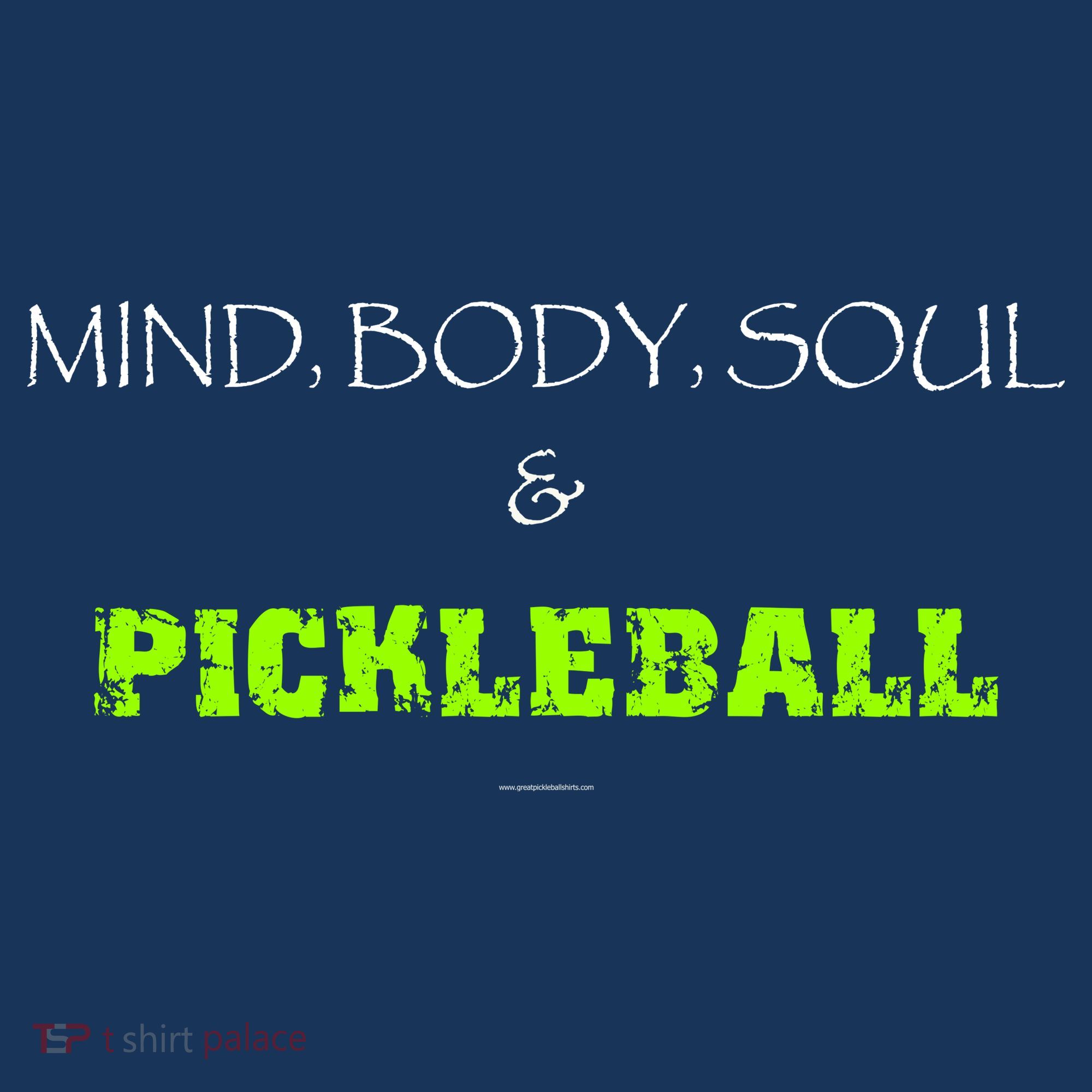 Mind Body Soul Pickleball Toddler Hoodie
