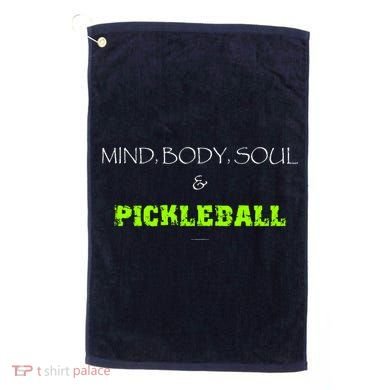 Mind Body Soul Pickleball Golf Towel