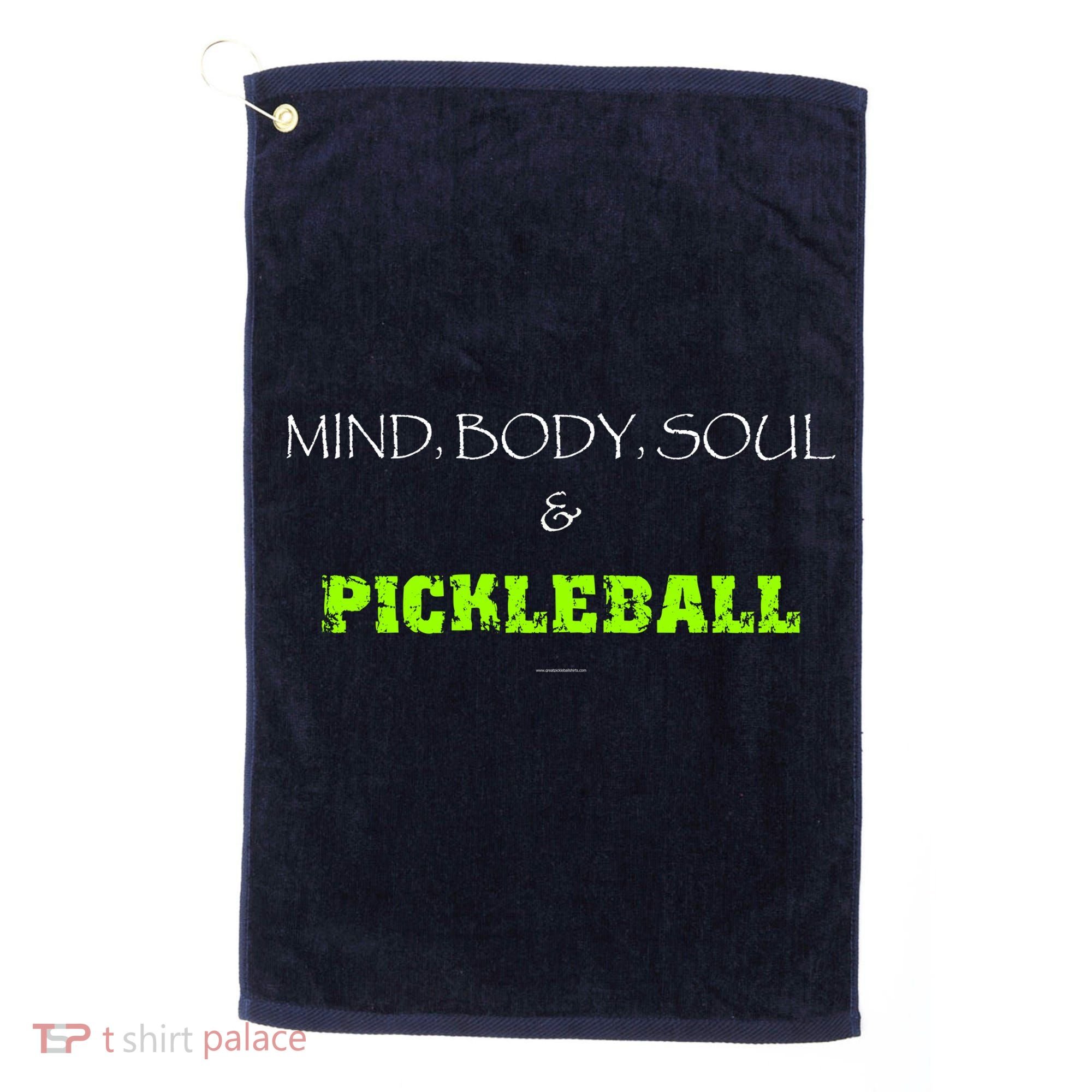 Mind Body Soul Pickleball Golf Towel