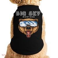 Montana Big Sky Usa Grizzly Ski Doggie Tank thumb 0