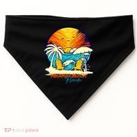 Miramar Beach Sunset Florida Vacation Couples Family Group Great Gift USA-Made Doggie Bandana thumb 0