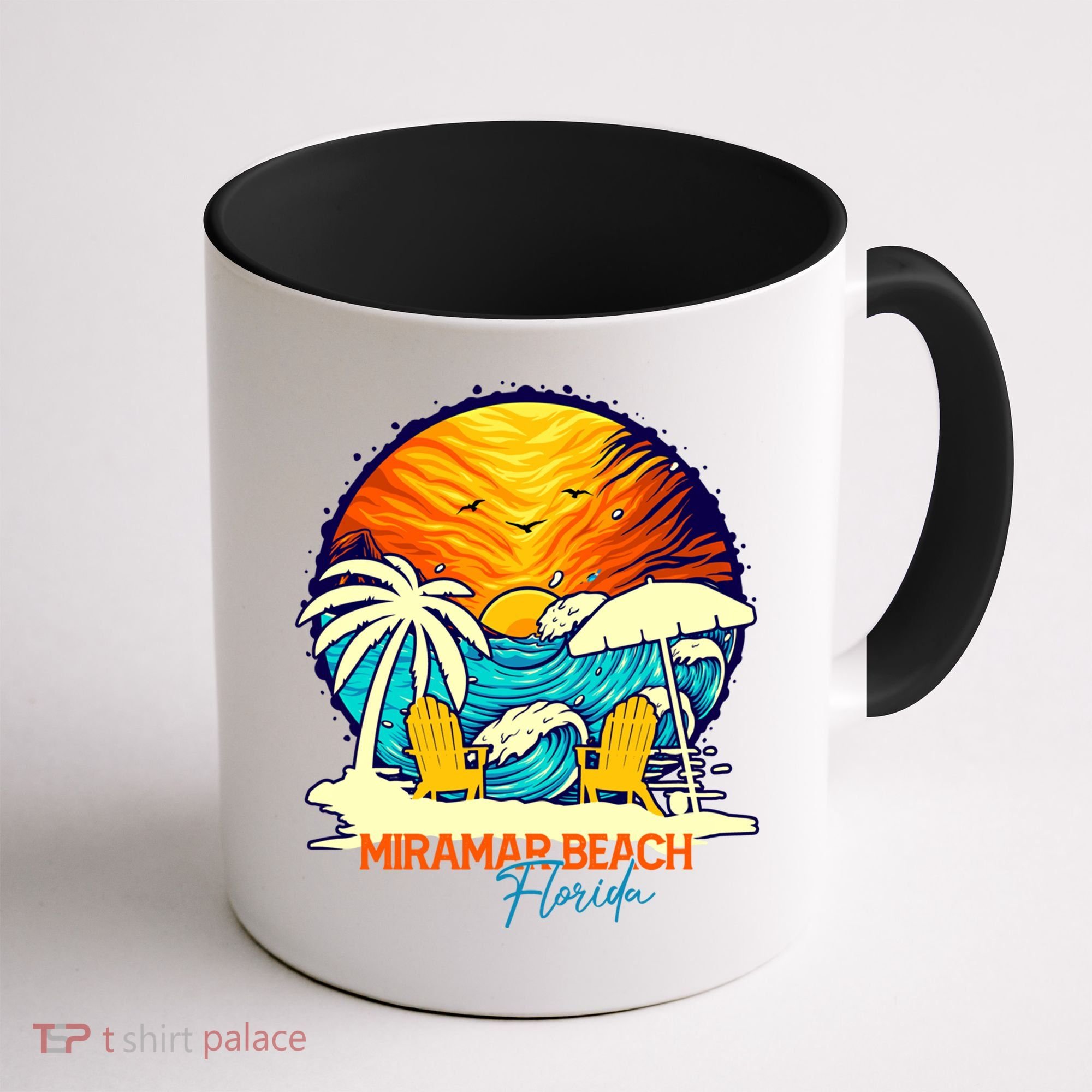 Miramar Beach Sunset Florida Vacation Couples Family Group Great Gift Coffee Mug