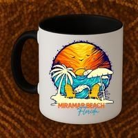 Miramar Beach Sunset Florida Vacation Couples Family Group Great Gift Coffee Mug thumb 2
