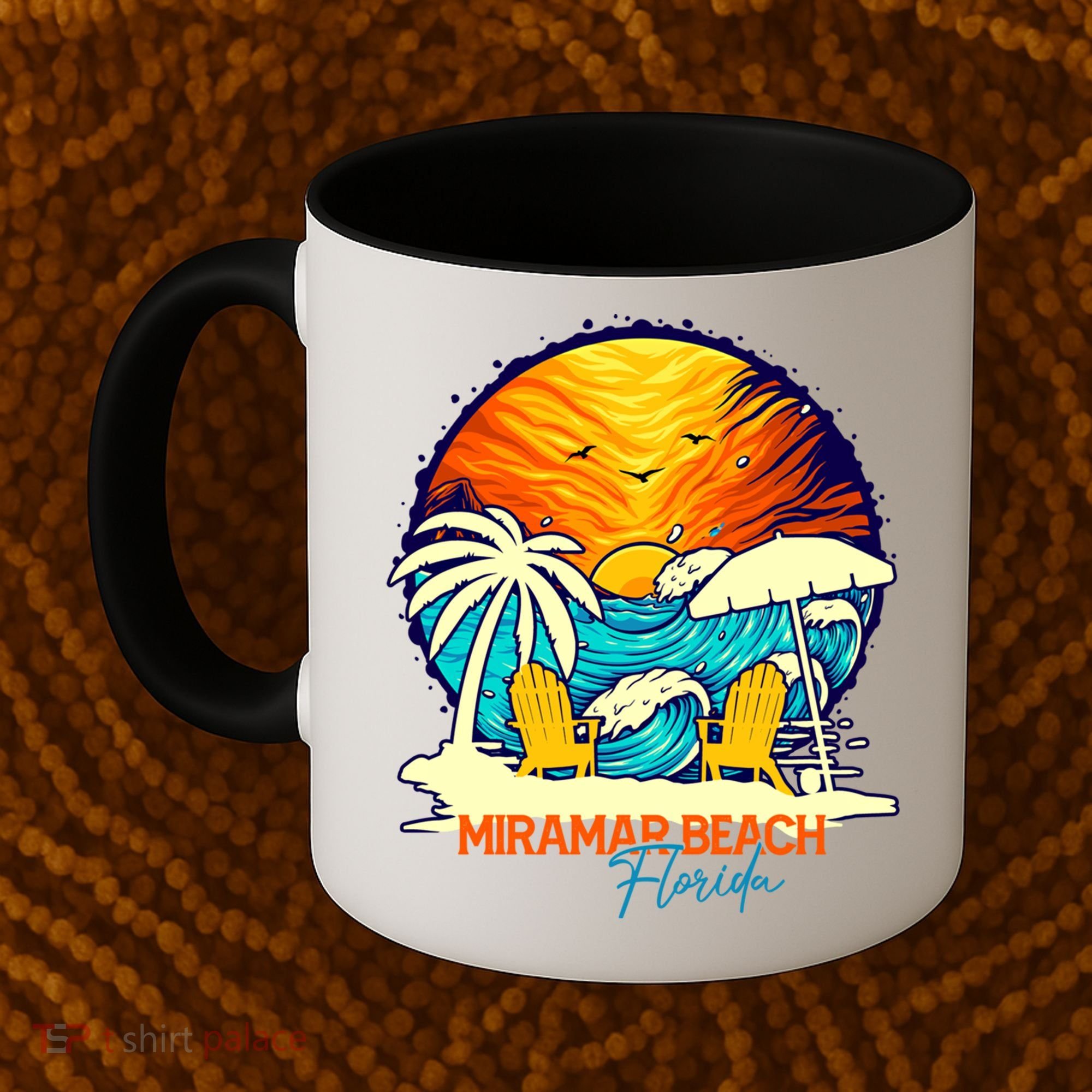 Miramar Beach Sunset Florida Vacation Couples Family Group Great Gift Coffee Mug
