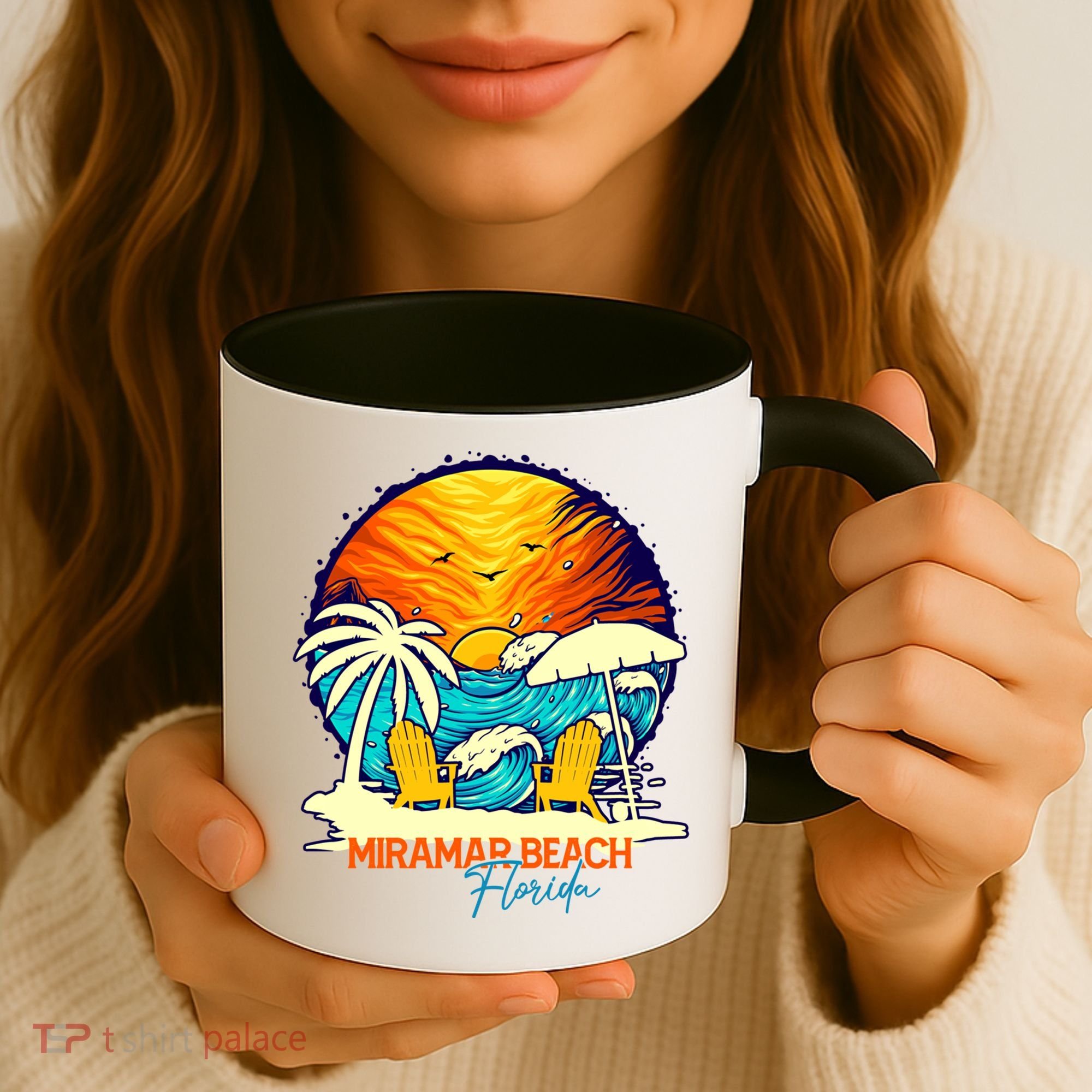 Miramar Beach Sunset Florida Vacation Couples Family Group Great Gift Coffee Mug