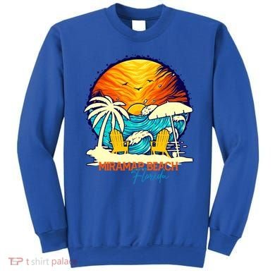 Miramar Beach Sunset Florida Vacation Couples Family Group Great Gift Sweatshirt
