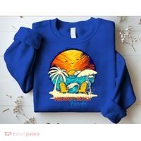 Miramar Beach Sunset Florida Vacation Couples Family Group Great Gift Sweatshirt thumb 2
