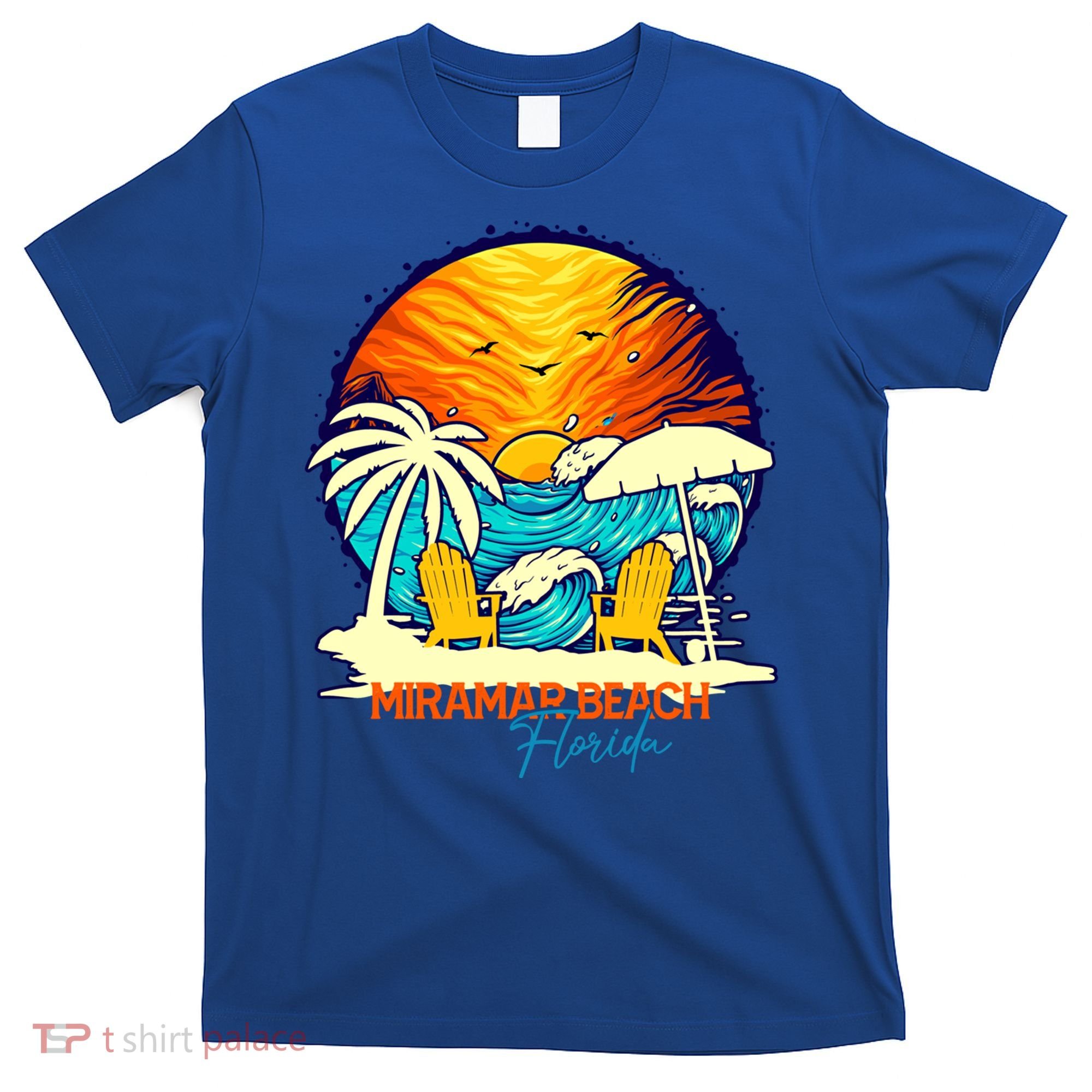 Miramar Beach Sunset Florida Vacation Couples Family Group Great Gift T-Shirt
