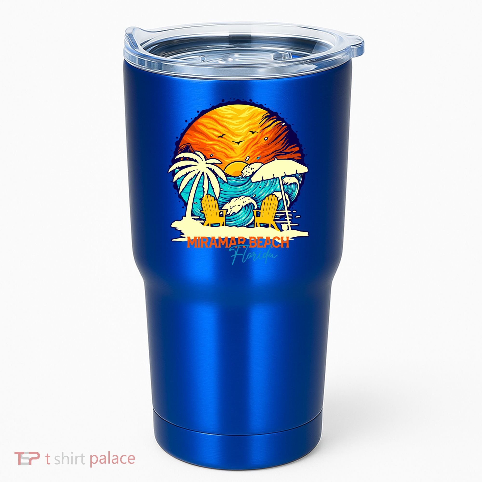 Miramar Beach Sunset Florida Vacation Couples Family Group Great Gift Tumbler