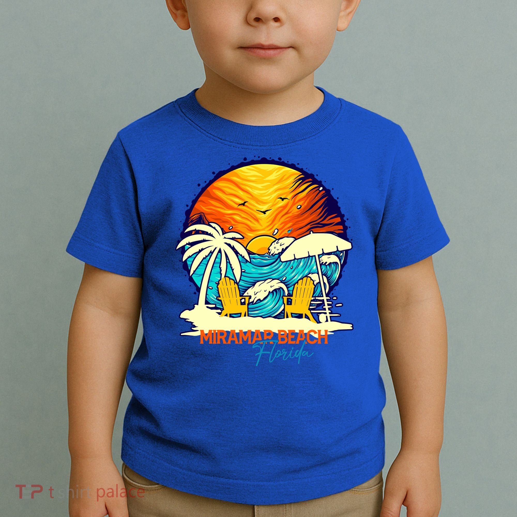 Miramar Beach Sunset Florida Vacation Couples Family Group Great Gift Toddler T-Shirt