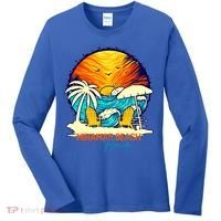 Miramar Beach Sunset Florida Vacation Couples Family Group Great Gift Women's Long Sleeve Shirt thumb 0
