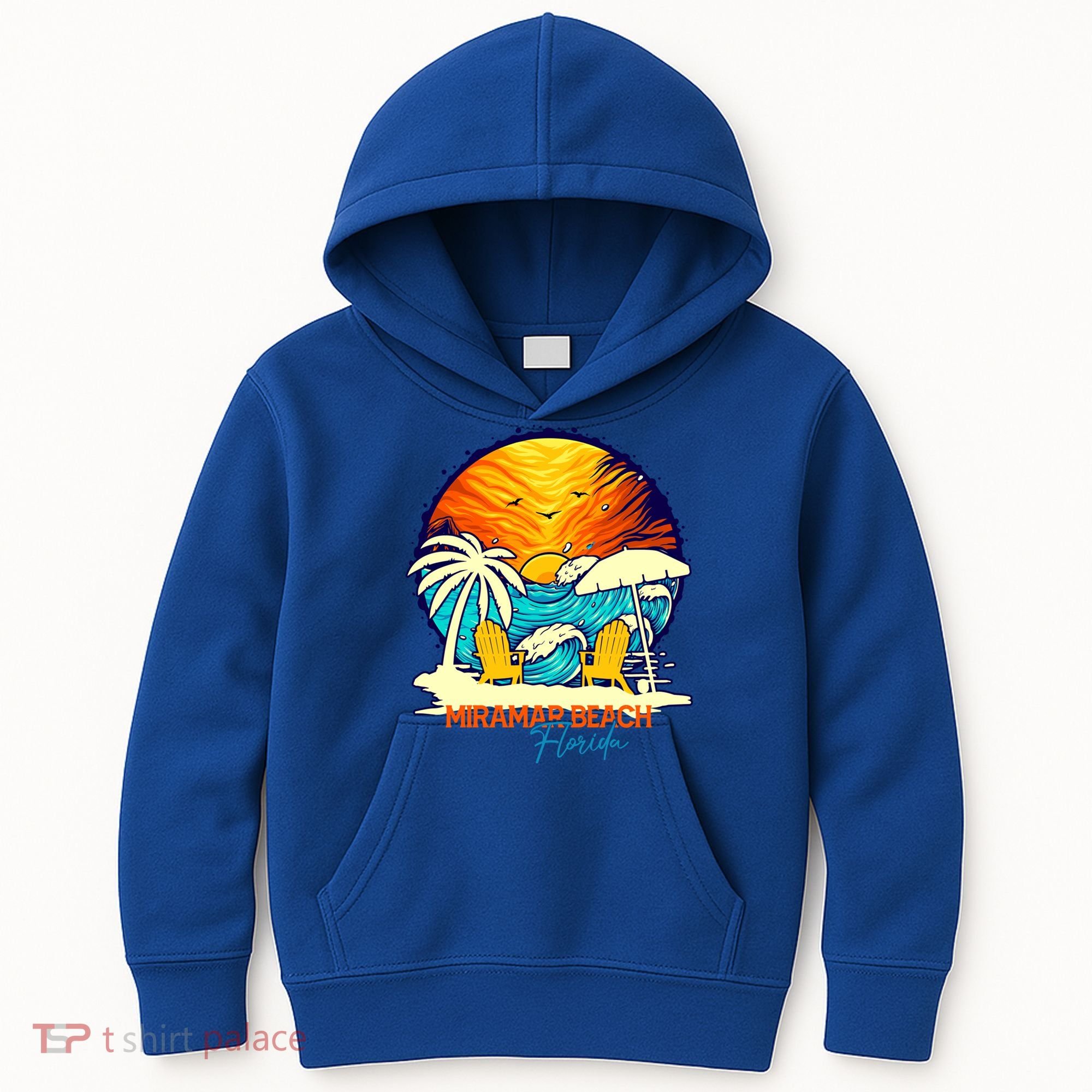 Miramar Beach Sunset Florida Vacation Couples Family Group Great Gift Kids Hoodie