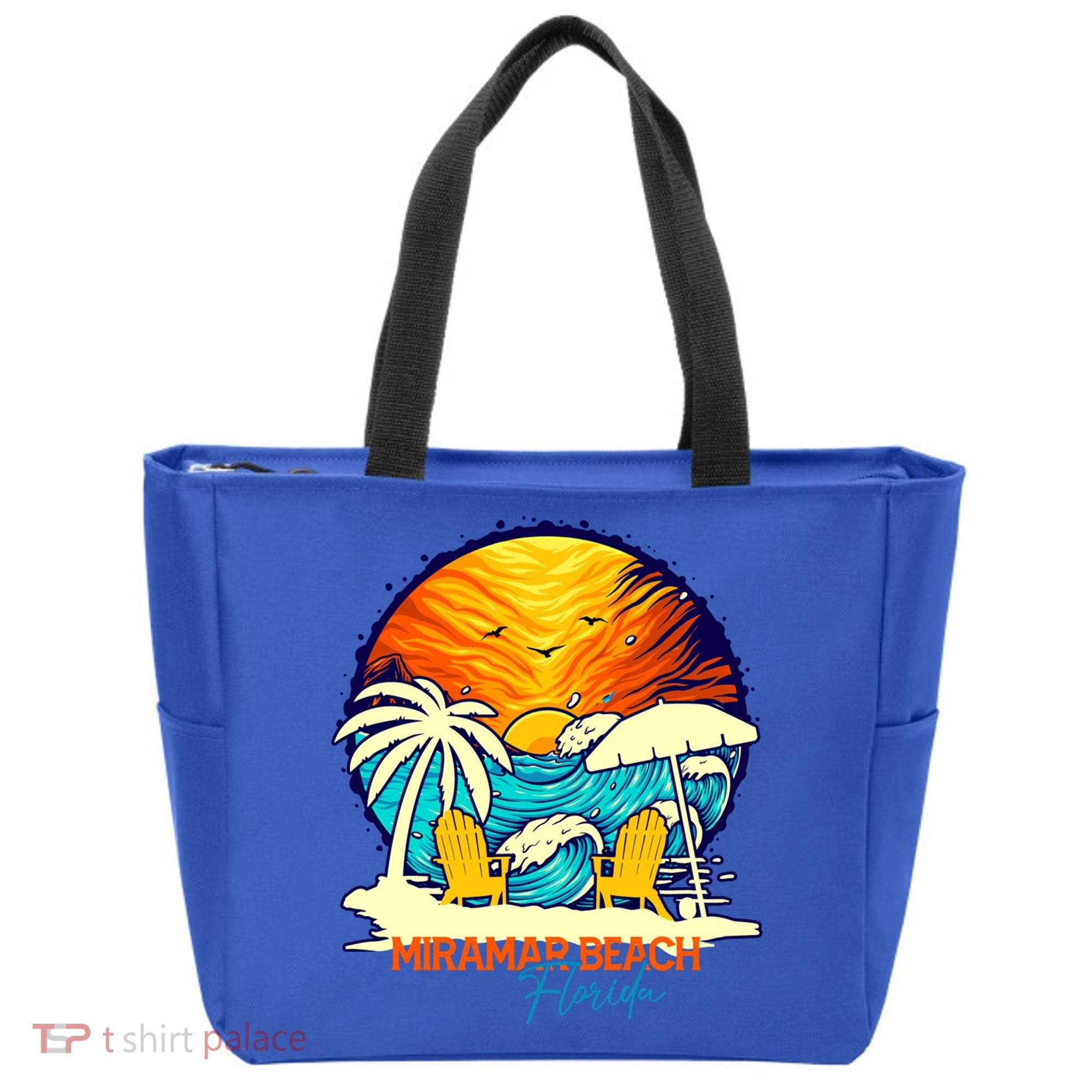 Miramar Beach Sunset Florida Vacation Couples Family Group Great Gift Tote Bag