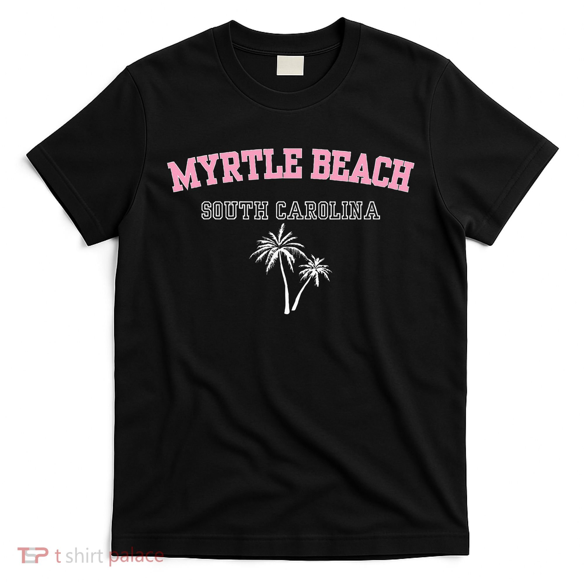 Myrtle Beach South Carolina Souvenir Palm Tree Holiday T-Shirt