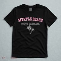 Myrtle Beach South Carolina Souvenir Palm Tree Holiday T-Shirt thumb 5