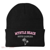 Myrtle Beach South Carolina Souvenir Palm Tree Holiday Beanie thumb 0