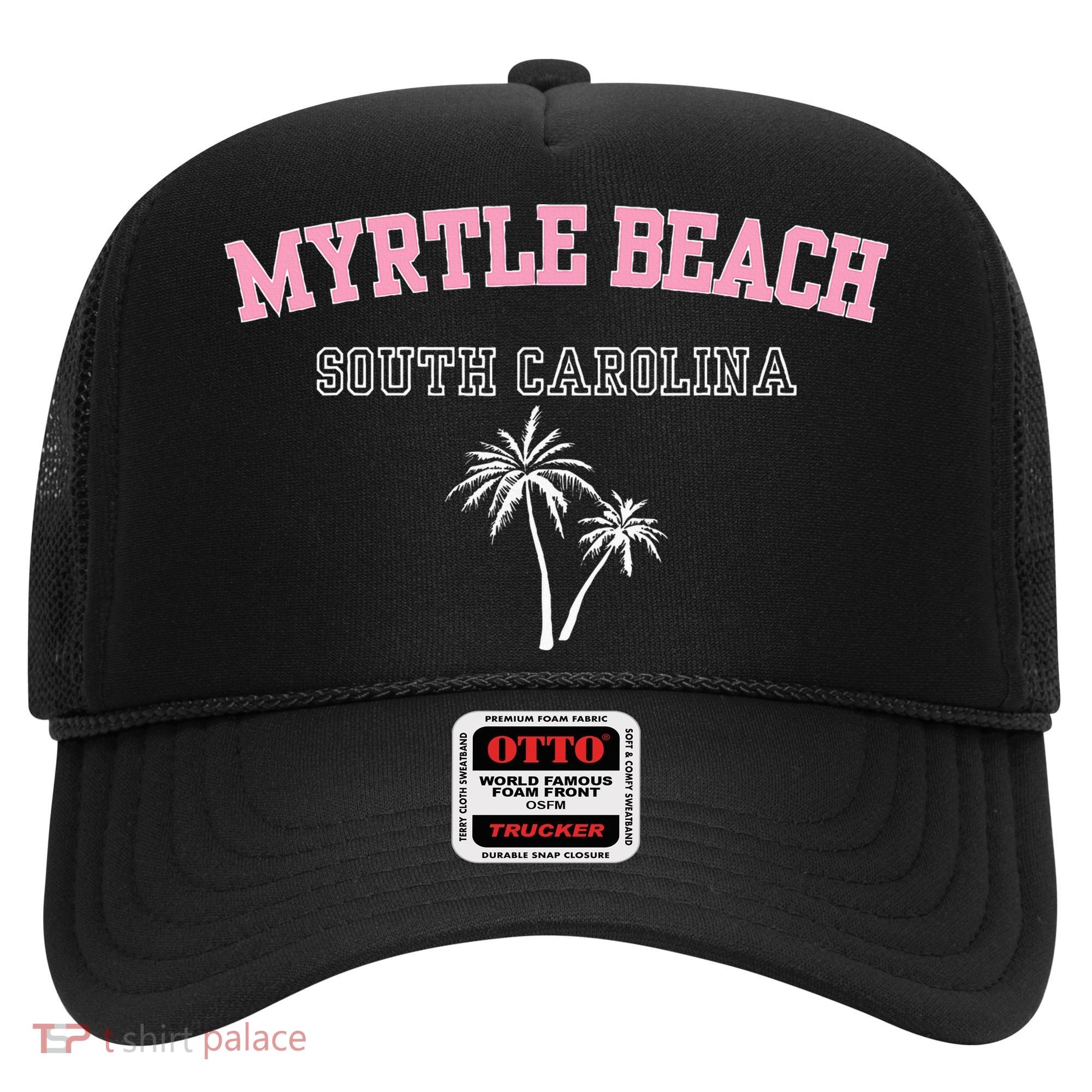 Myrtle Beach South Carolina Souvenir Palm Tree Holiday Hat