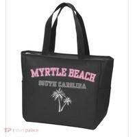 Myrtle Beach South Carolina Souvenir Palm Tree Holiday Tote Bag thumb 3