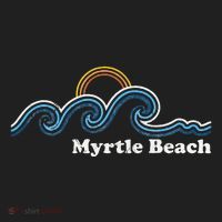 Myrtle Beach South Carolina Sc Sufing Waves Sunset Tumbler thumb 3