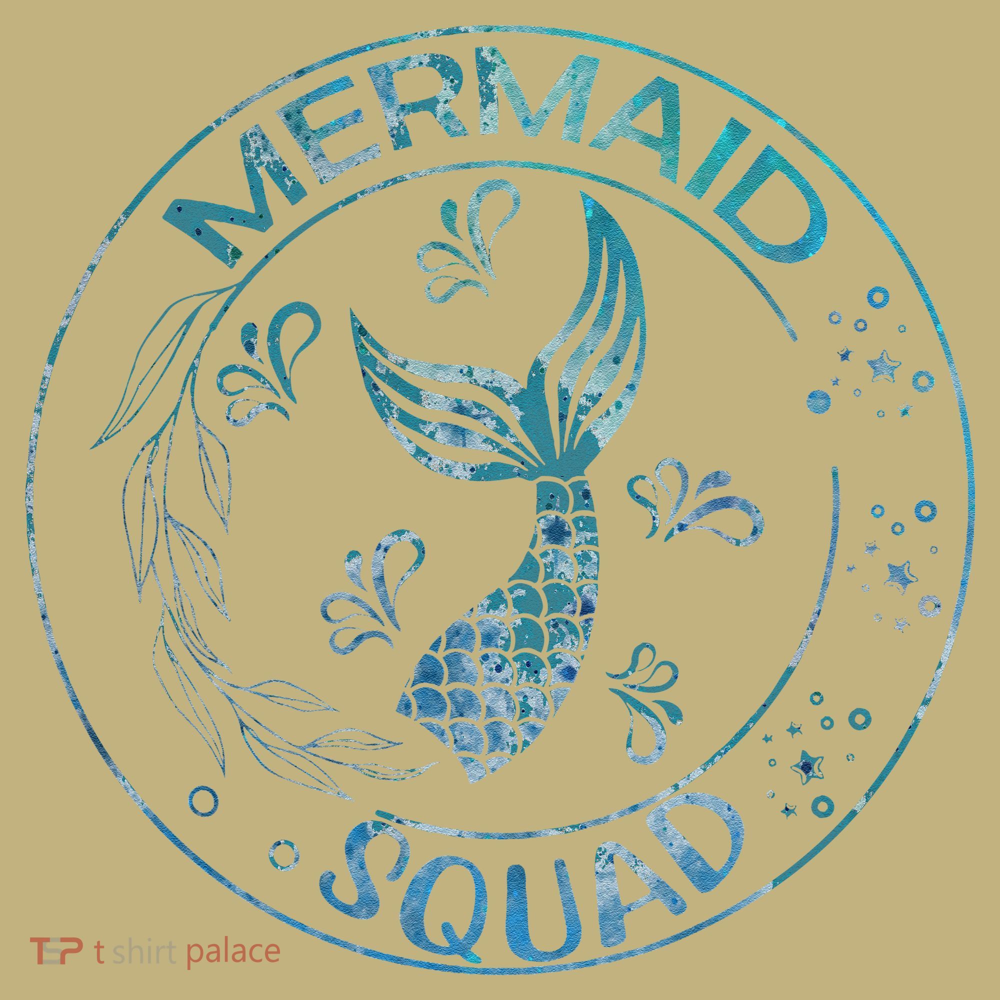 Mermaid Birthday Squad Party Matching Family Mermaid Lovers Gift T-Shirt
