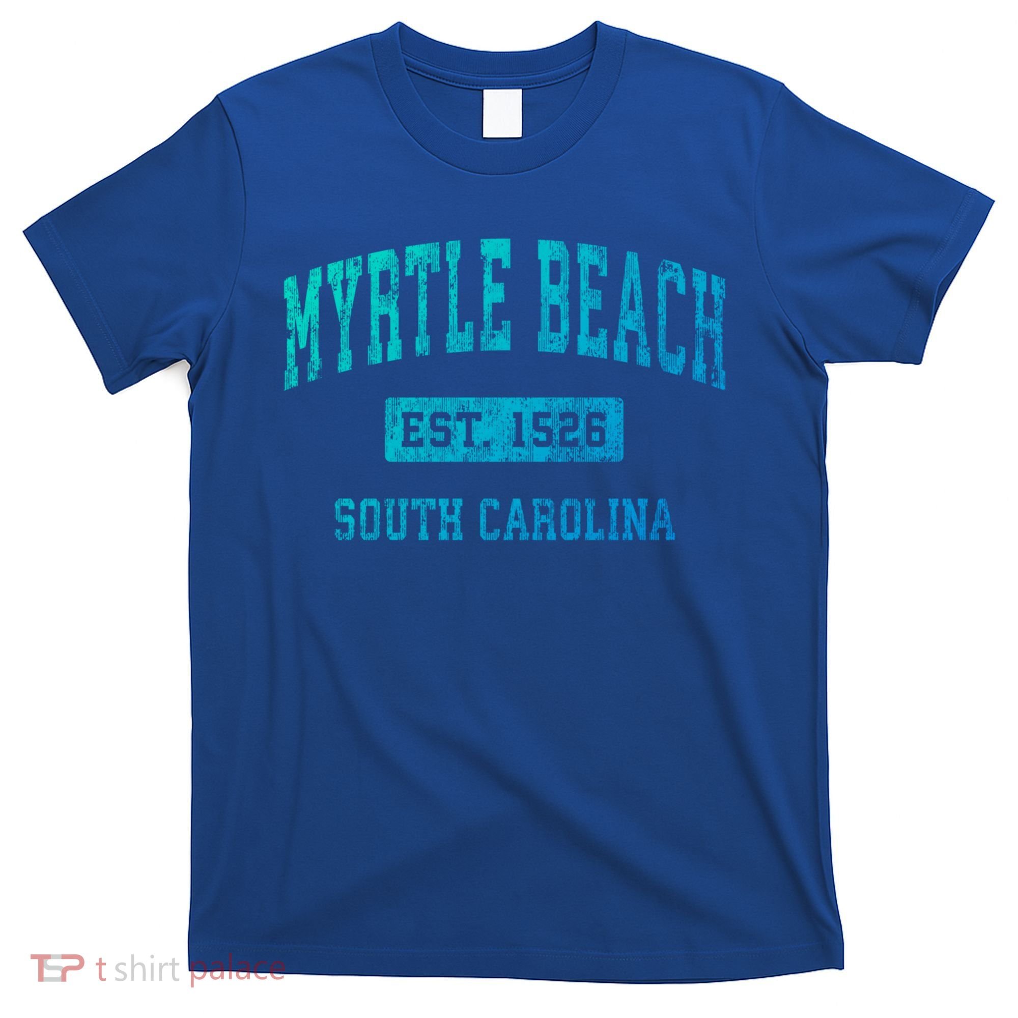 Myrtle Beach South Carolina Sc Vintage Established Sports Gift T-Shirt