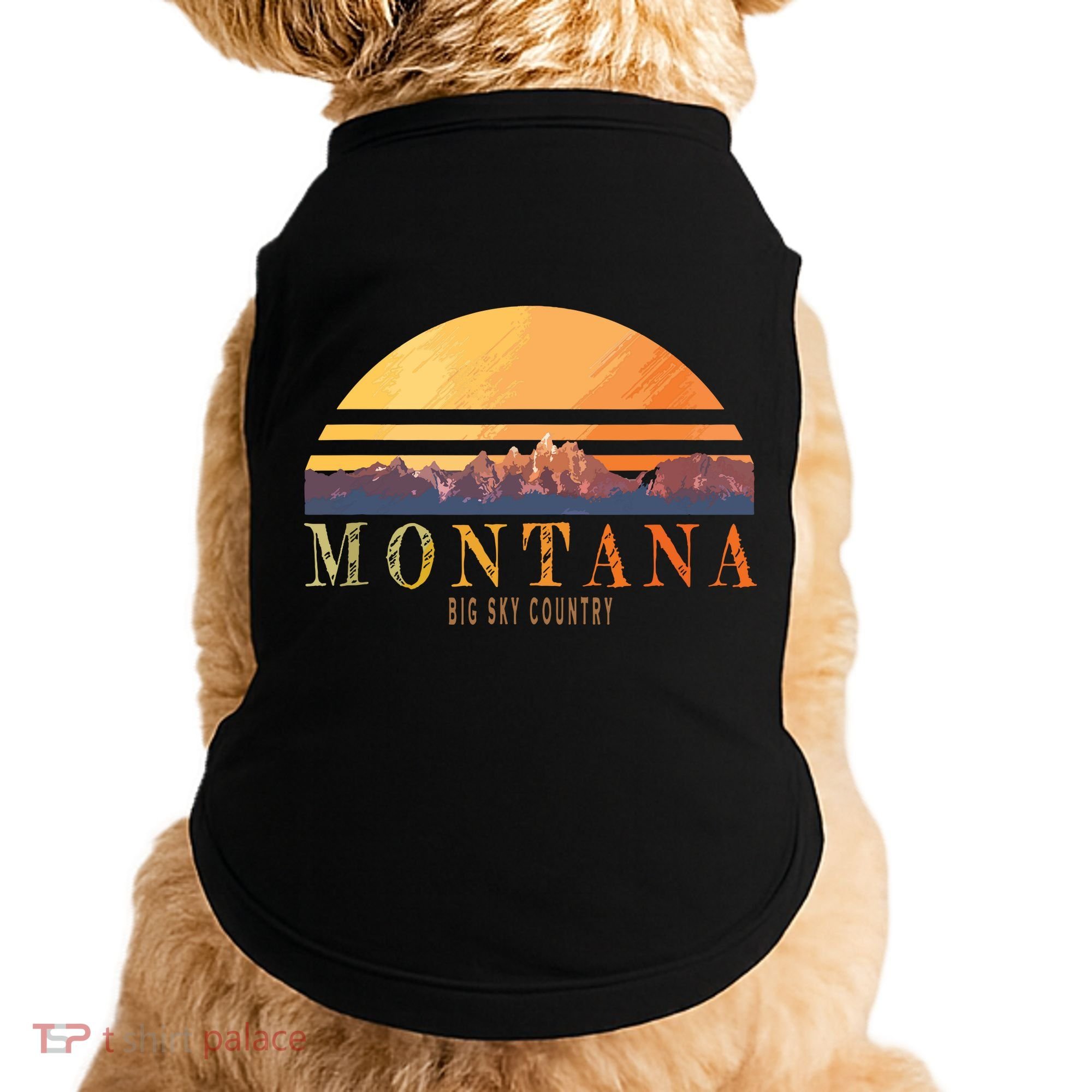 Montana Big Sky Country Doggie Tank