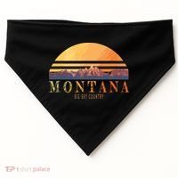 Montana Big Sky Country USA-Made Doggie Bandana thumb 0