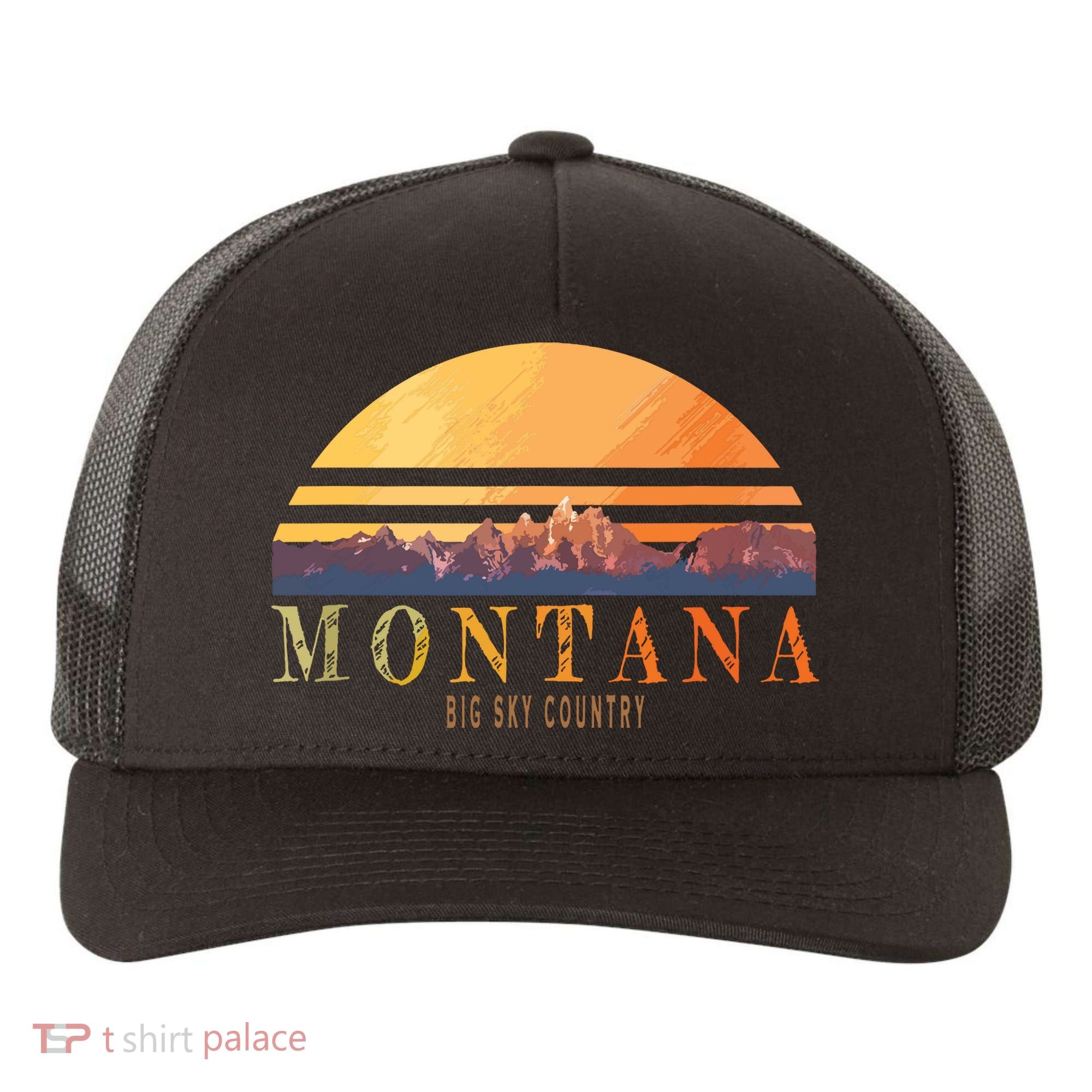 Montana Big Sky Country Yupoong Adult 5-Panel Trucker Hat