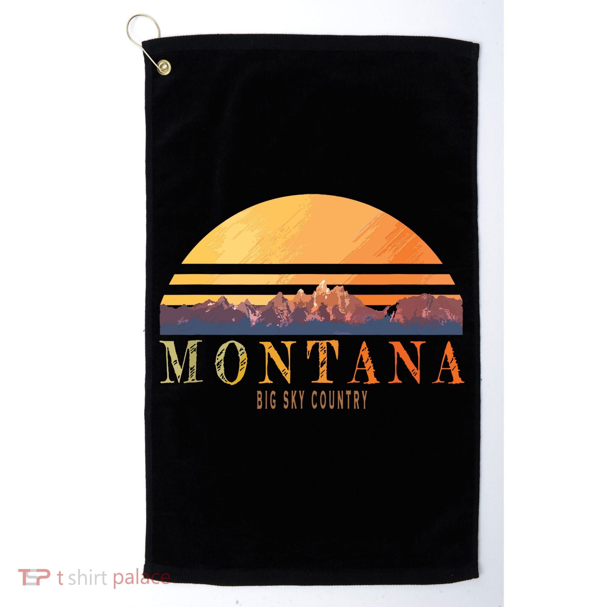 Montana Big Sky Country Golf Towel