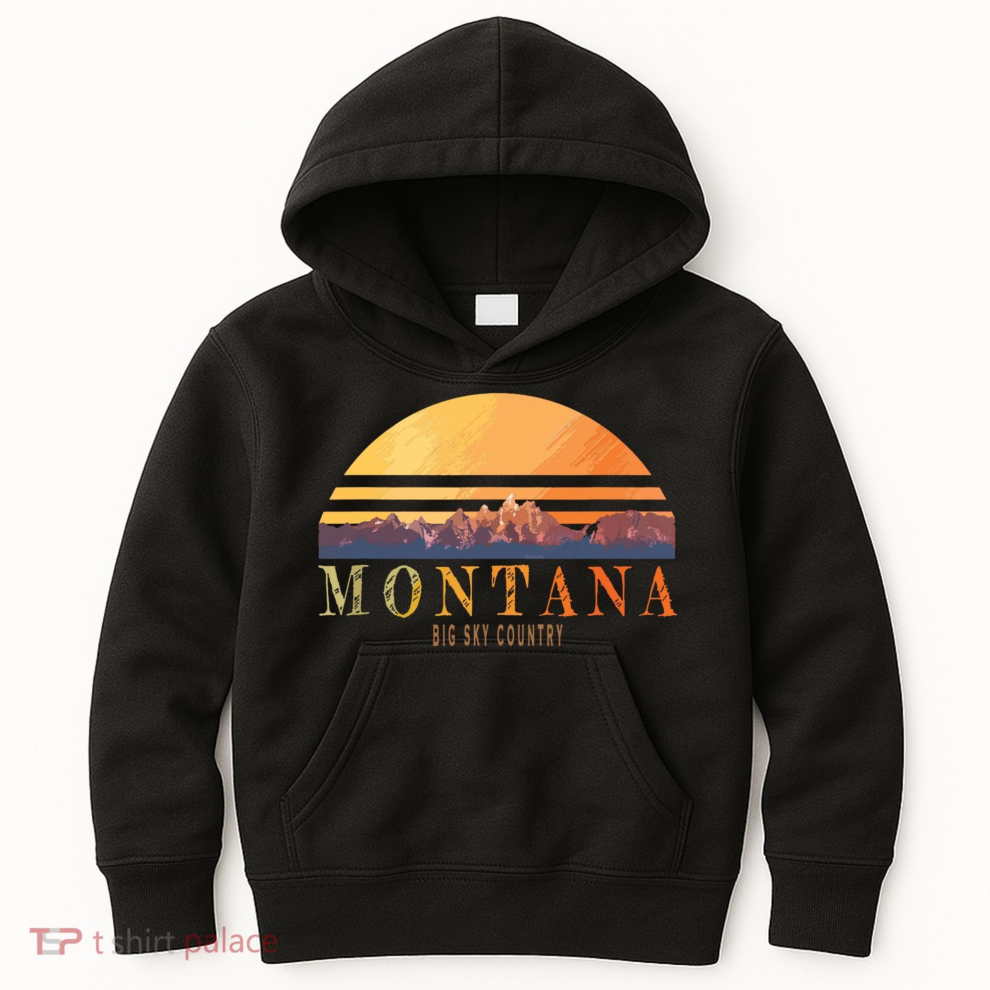 Montana Big Sky Country Kids Hoodie